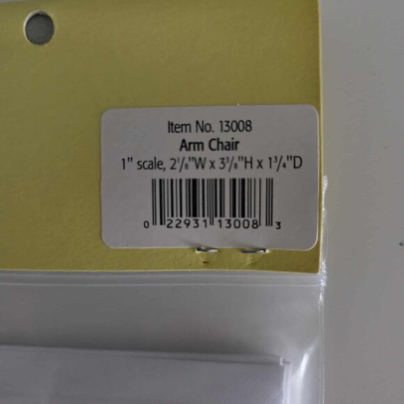 NWT Houseworks Shenandoah Designs Arm Chair Doll House Miniature Kit - Picture 2 of 4